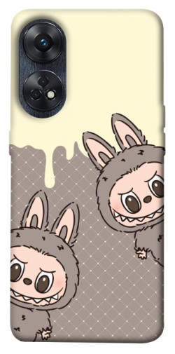 Чехол itsPrint Labubu twins для Oppo Reno 8 T 4G