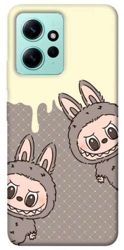 Чехол itsPrint Labubu twins для Xiaomi Redmi Note 12 4G