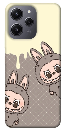 Чехол itsPrint Labubu twins для Xiaomi Redmi 12