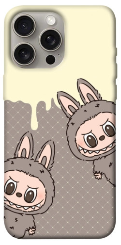 Чехол itsPrint Labubu twins для Apple iPhone 15 Pro Max (6.7")