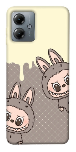 Чехол itsPrint Labubu twins для Motorola Moto G14