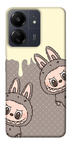Чехол itsPrint Labubu twins для Xiaomi Redmi 13C