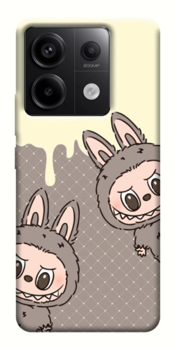 Чехол itsPrint Labubu twins для Xiaomi Redmi Note 13 Pro 4G