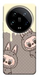 Чехол itsPrint Labubu twins для Xiaomi 14 Ultra
