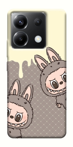 Чехол itsPrint Labubu twins для Xiaomi Poco X6