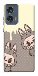 Чехол itsPrint Labubu twins для Motorola Edge 50 Fusion
