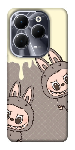 Чехол itsPrint Labubu twins для Infinix Hot 40