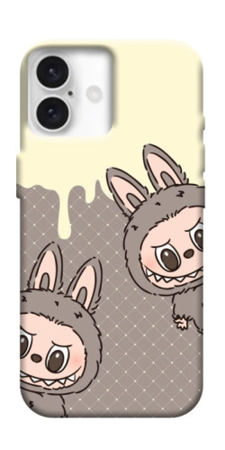 Чехол itsPrint Labubu twins для Apple iPhone 16 Plus (6.7")