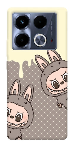 Чехол itsPrint Labubu twins для Infinix Note 40 4G