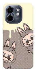 Чехол itsPrint Labubu twins для Infinix Smart 9 4G / Hot 50i