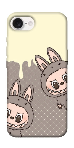 Чехол itsPrint Labubu twins для Apple iPhone 16e (6.1")