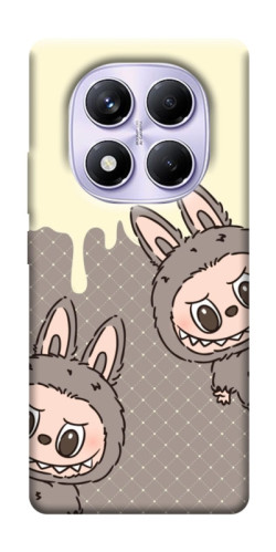 Чехол itsPrint Labubu twins для Xiaomi Poco X7