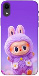 Чехол itsPrint Labubu purple для Apple iPhone XR (6.1")