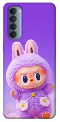 Чехол itsPrint Labubu purple для Oppo Reno 4 Pro