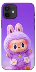 Чехол itsPrint Labubu purple для Apple iPhone 12 Pro (6.1")