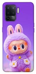 Чехол itsPrint Labubu purple для Oppo Reno 5 Lite