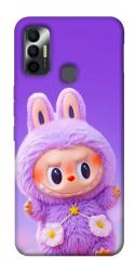 Чехол itsPrint Labubu purple для TECNO Spark 7