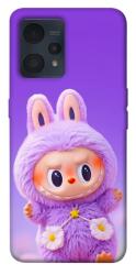 Чехол itsPrint Labubu purple для Realme 9 4G / 9 Pro+