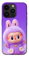Чехол itsPrint Labubu purple для Apple iPhone 14 Pro (6.1")