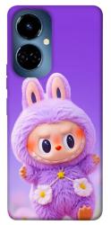 Чехол itsPrint Labubu purple для TECNO Camon 19 (CI6n) / 19 Pro (CI8n)