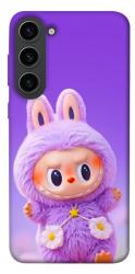 Чехол itsPrint Labubu purple для Samsung Galaxy S23