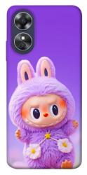 Чехол itsPrint Labubu purple для Oppo A17