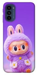 Чехол itsPrint Labubu purple для Motorola Moto G41