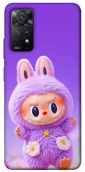 Чехол itsPrint Labubu purple для Xiaomi Redmi Note 11 Pro 4G/5G