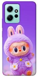 Чехол itsPrint Labubu purple для Xiaomi Redmi Note 12 4G