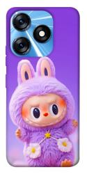 Чохол itsPrint Labubu purple для TECNO Spark 10 Pro