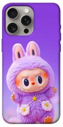 Чехол itsPrint Labubu purple для Apple iPhone 15 Pro Max (6.7")