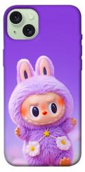 Чехол itsPrint Labubu purple для Apple iPhone 15 Plus (6.7")