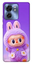 Чехол itsPrint Labubu purple для Motorola Edge 40
