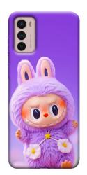 Чехол itsPrint Labubu purple для Motorola Moto G42