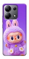 Чехол itsPrint Labubu purple для Xiaomi Redmi Note 13 4G