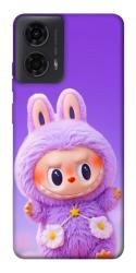 Чехол itsPrint Labubu purple для Motorola Moto G24