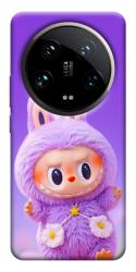 Чехол itsPrint Labubu purple для Xiaomi 14 Ultra