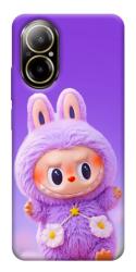 Чехол itsPrint Labubu purple для Realme C67 4G