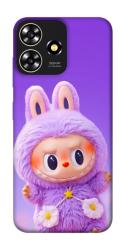 Чехол itsPrint Labubu purple для ZTE Blade A73 4G