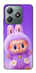 Чехол itsPrint Labubu purple для Realme C61 4G