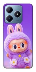 Чехол itsPrint Labubu purple для Realme C63 4G