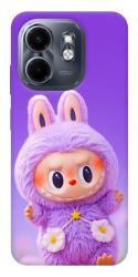 Чехол itsPrint Labubu purple для Infinix Smart 9 4G / Hot 50i