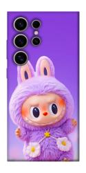 Чехол itsPrint Labubu purple для Samsung Galaxy S25 Ultra