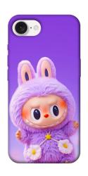 Чехол itsPrint Labubu purple для Apple iPhone 16e (6.1")