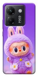 Чехол itsPrint Labubu purple для Xiaomi Poco M7 Pro 5G