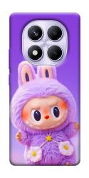 Чехол itsPrint Labubu purple для Xiaomi Poco X7