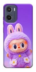 Чехол itsPrint Labubu purple для Motorola Moto G05