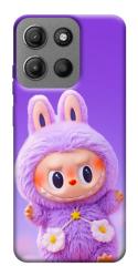 Чехол itsPrint Labubu purple для Motorola Moto G15 4G