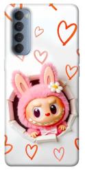 Чехол itsPrint Labubu paper для Oppo Reno 4 Pro