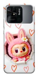 Чехол itsPrint Labubu paper для Xiaomi Redmi 10C